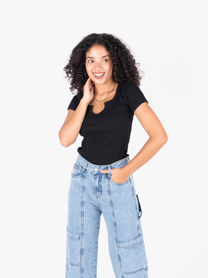 POLO CHIARA - NEGRO