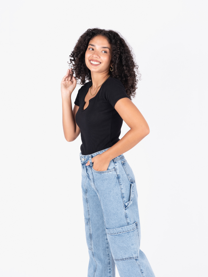 POLO CHIARA - NEGRO