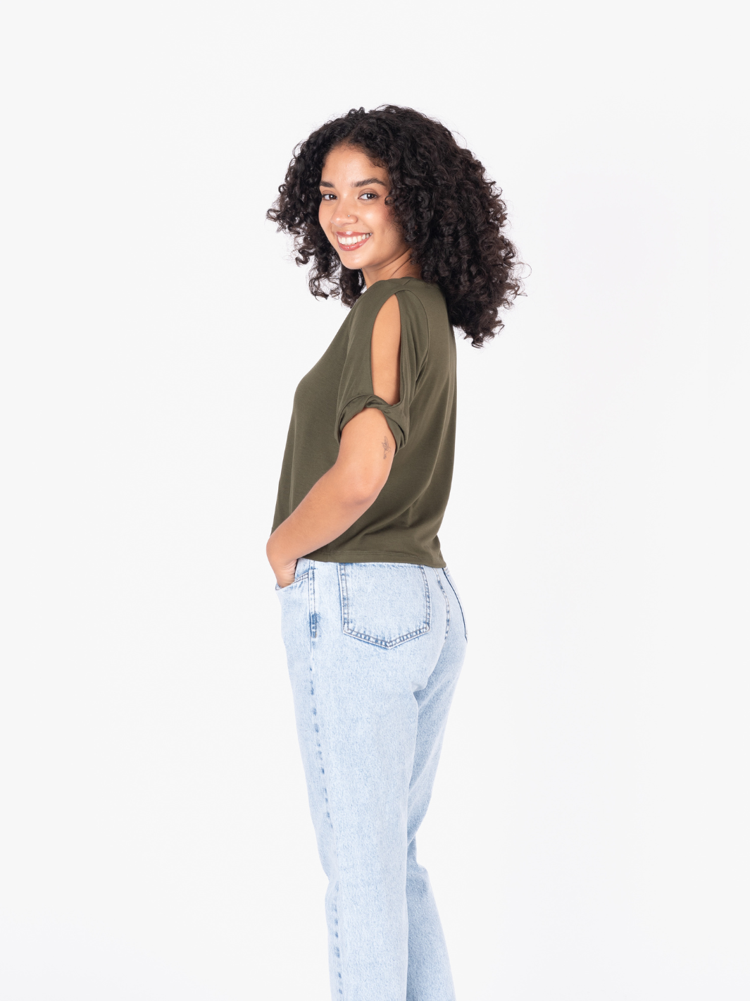 POLO MABEL - VERDE MILITAR