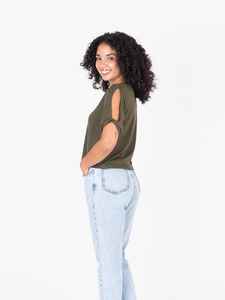 POLO MABEL - VERDE MILITAR
