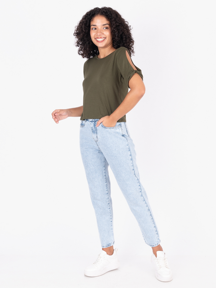 POLO MABEL - VERDE MILITAR
