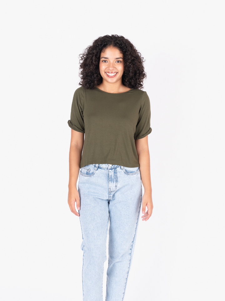 POLO MABEL - VERDE MILITAR
