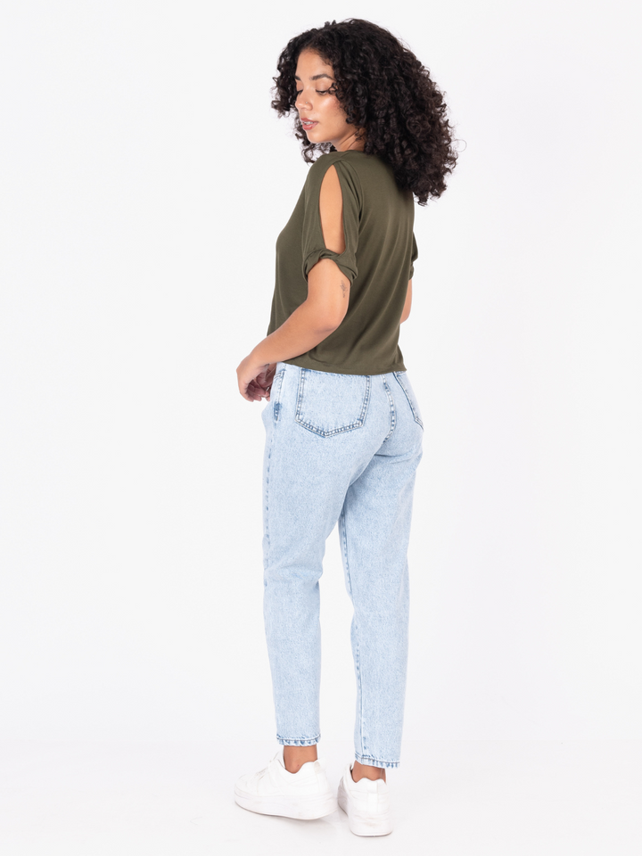 POLO MABEL - VERDE MILITAR