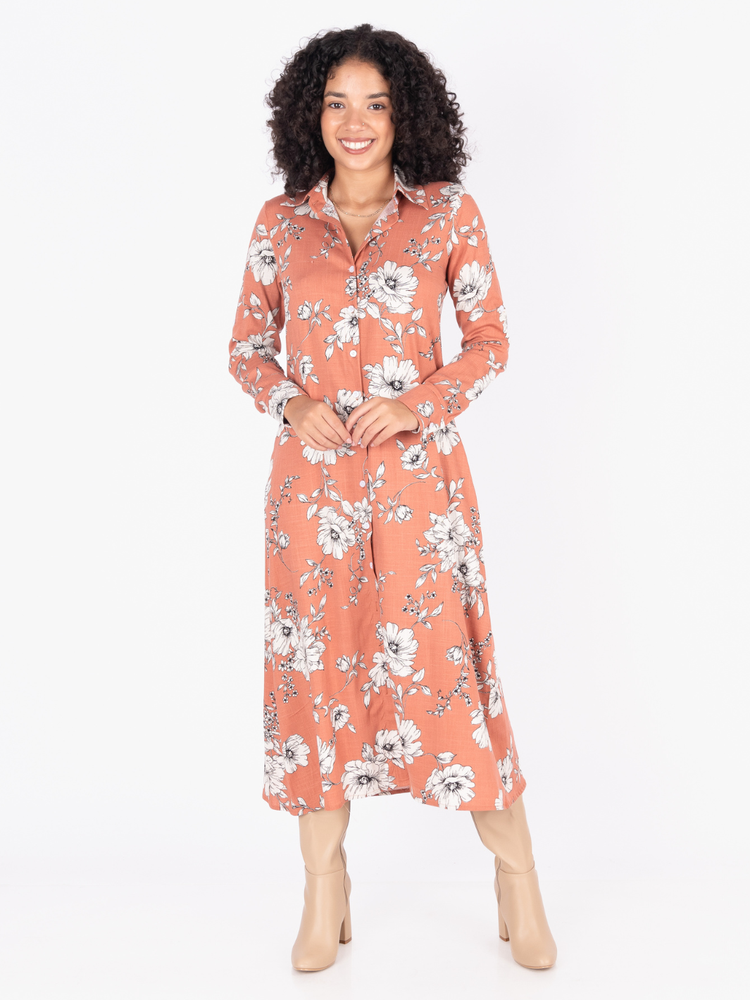 VESTIDO BONNIE - DURAZNO