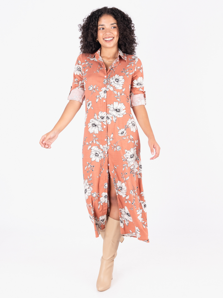 VESTIDO BONNIE - DURAZNO