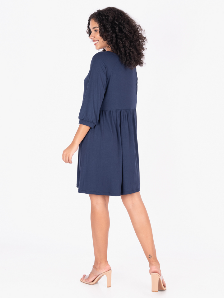 VESTIDO KARIN - AZUL NOCHE