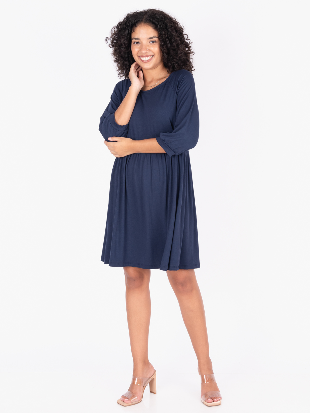VESTIDO KARIN - AZUL NOCHE