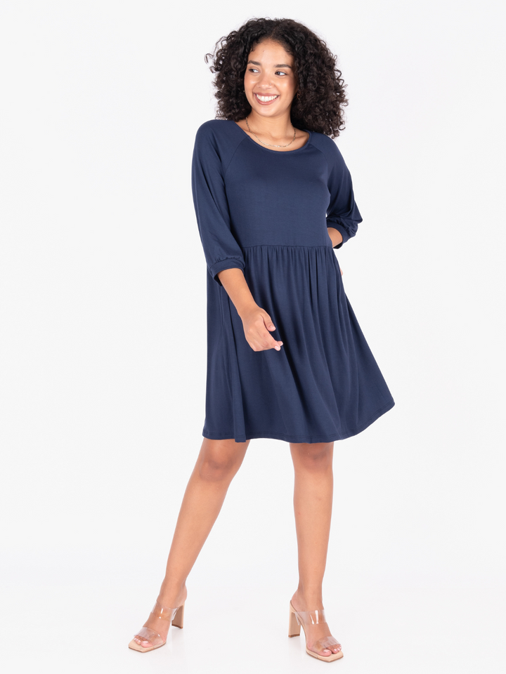 VESTIDO KARIN - AZUL NOCHE