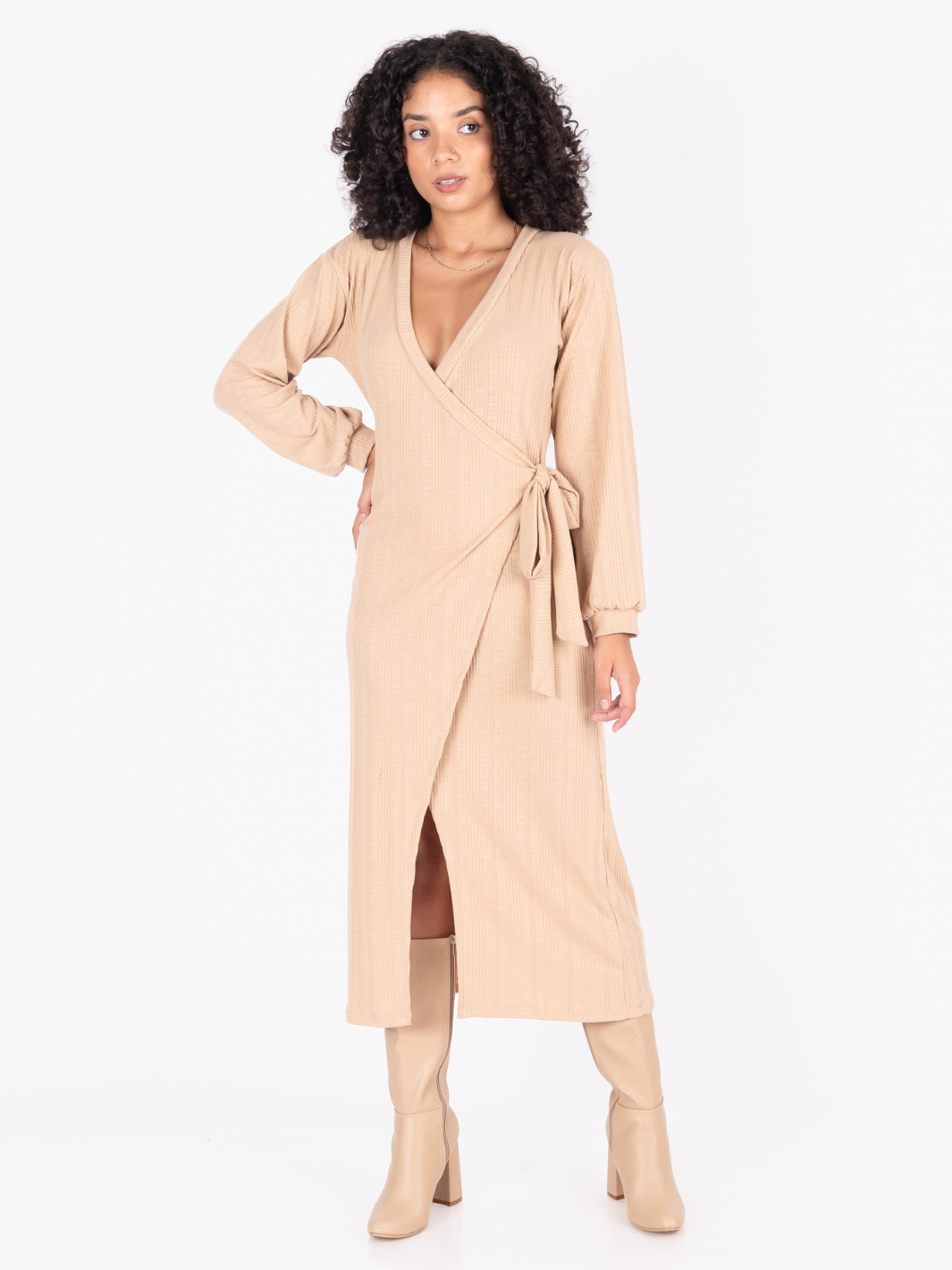 VESTIDO CAMILLE - HABANO